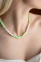 Heliophilia Silver Collar Multicolor con Colgante de Aleación